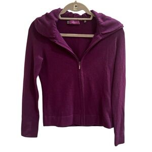 Saks Fifth Avenue cashmere zip up  cashmere XS